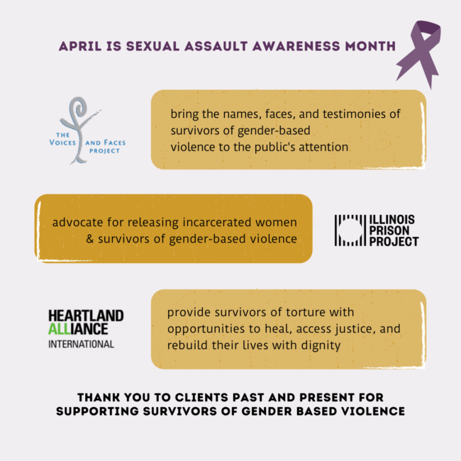 Sexual Assault Awareness Month Just Cause Consulting