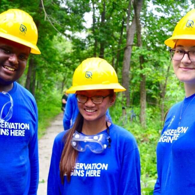 Forest Preserve Foundation Conservation Workers