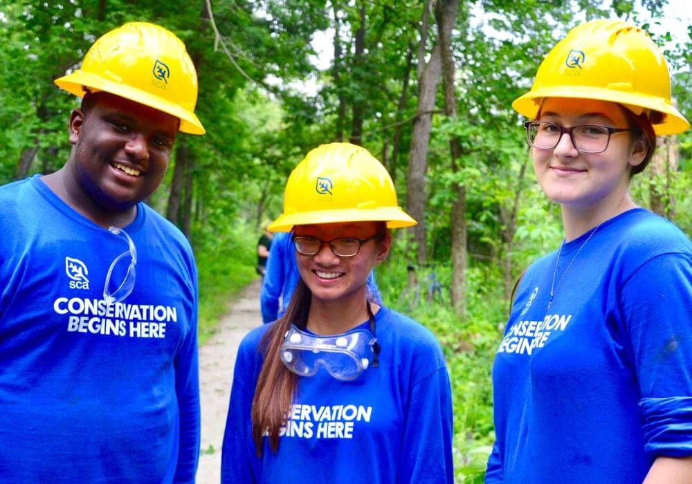 Forest Preserve Foundation Conservation Workers