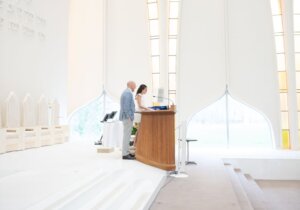 Speaking at North Shore Congregation Israel